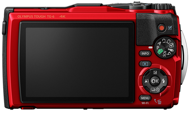 Цифрова камера OLYMPUS TG-6 червоний TG-6 Red фото