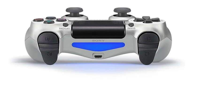 Джойстик DualShock 4 для Sony PS4 (Silver) 412355 фото