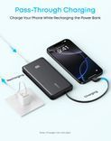 зовн. акум. ANKER - 10000 mAh 22.5W Built-In USB-C Cable (Чорний) A110DH11 фото 3