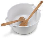 Набір посуду з керамічним покриттям GreenPan Hot Pot (Хот Пот) 24 см біла миска 8792 фото 3
