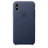 Leather Case for iPhone XS Max - Midnight Blue 3123255 фото 1