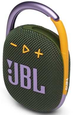 Портативна акустика JBL Clip 4 Green (JBLCLIP4GRN) JBLCLIP4GRN фото