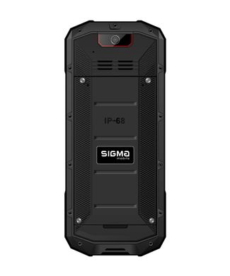 Мобільний телефон Sigma mobile X-treme PA68 DS Black-Red X-treme PA68 DS Black-Red фото