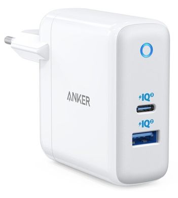 Сетевая зарядка ANKER PowerPort+ Atom III - 60W Power IQ 3.0 (Белый) 6510692 фото