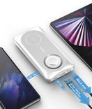 зовн. акум. YENKEE YPB 510 - 10000 mAh PD 22,5W 3in1 Qi Wireless (Білий) 37000006 фото 3