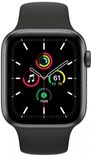 Apple Watch SE 44mm Space Gray Aluminum Case with Black Sport Band MYDT2 MYDT2 фото 2