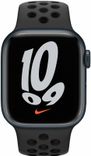 Apple Watch Nike Series 7 GPS 41mm midnight Aluminium Case with Anthracite/Black Nike Sport Band (MKN43UL/A) MKN43UL/A фото 2
