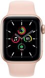 Apple Watch SE 44mm Gold Aluminum Case with Pink Sand Sport Band MYDR2 MYDR2 фото 2