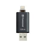 Жесткий диск Transcend JetDrive Go 300 Lightning / USB 3.1 128GB Black (TS128GJDG300K) TS128GJDG300K фото 2