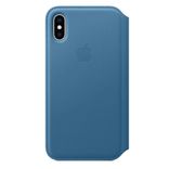 Leather Folio for iPhone XS Max - Cape Cod Blue 8976522 фото 1