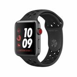 Apple Watch Series 3 Nike+ GPS + LTE 38mm Space Gray Aluminum Case with Anthracite/Black Sport Band (MQL62) 725131 фото 1
