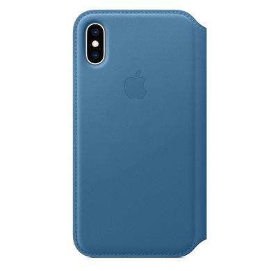 Leather Folio for iPhone XS Max - Cape Cod Blue 8976522 фото