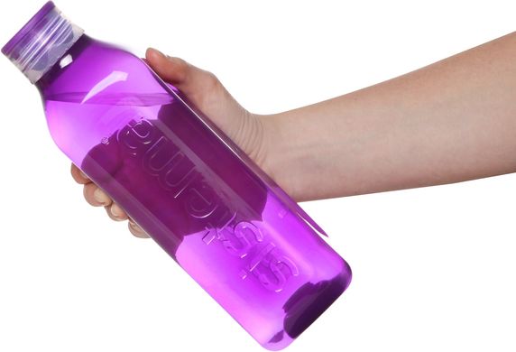 Пляшка для води 1 л Фіолетова 890-4 purple фото