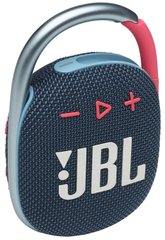 Портативна акустика JBL Clip 4 Blue Coral (JBLCLIP4BLUP) JBLCLIP4BLUP фото