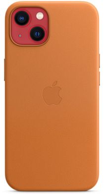 Чохол iPhone 13 Leather Case with MagSafe (Golden Brown) MM103ZE/A MM103ZE/A фото
