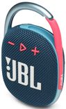 Портативна акустика JBL Clip 4 Blue Coral (JBLCLIP4BLUP) JBLCLIP4BLUP фото 2