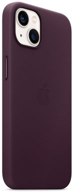 Чехол iPhone 13 Leather Case with MagSafe (Dark Cherry) MM143ZE/A MM143ZE/A фото