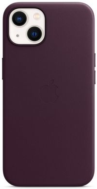 Чехол iPhone 13 Leather Case with MagSafe (Dark Cherry) MM143ZE/A MM143ZE/A фото