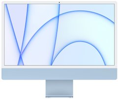 Apple iMac M1 24" 4.5K 256GB 7GPU Blue (MJV93) 2021 MJV93 фото