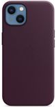 Чохол iPhone 13 Leather Case with MagSafe (Dark Cherry) MM143ZE/A MM143ZE/A фото 5