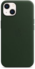 Чохол iPhone 13 Leather Case with MagSafe (Sequoia Green) MM173ZE/A MM173ZE/A фото