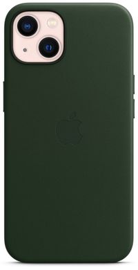 Чохол iPhone 13 Leather Case with MagSafe (Sequoia Green) MM173ZE/A MM173ZE/A фото
