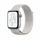 Apple Watch Nike+ Series 4 GPS 40mm Silver Aluminum Case with Summit White Nike Sport Loop (MU7F2) 652419 фото 1