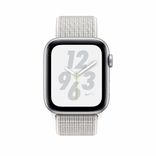Apple Watch Nike+ Series 4 GPS 40mm Silver Aluminum Case with Summit White Nike Sport Loop (MU7F2) 652419 фото 2
