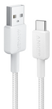 кабель ANKER 322 USB-A to USB-C - 0.9m Nylon (Білий) 6908156 фото 1