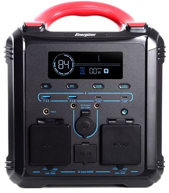 Зарядна станція ENERGIZER PPS550W1F - 551Wh/AC 700W/100W PD/2xUSB/2xDC/1xCar/MPPT PPS550W1F  фото