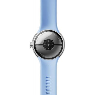 Смарт-годинник Google Pixel Watch 2 Polished Silver/Bay Band Pixel Watch 2 S/B фото