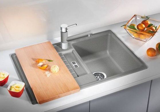Кухонна мийка Blanco ZIA 45S SILGRANIT перлинний (520627) 520627 фото