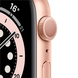 Apple Watch Series 6 40mm Gold Aluminum Case with Pink Sand Sport Band MG123 MG123 фото 2