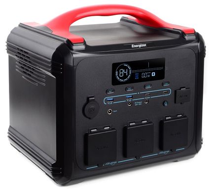 Зарядна станція ENERGIZER PPS1100W2F - 1102Wh/AC 1200W/100W PD/2xUSB/2xDC/1xCar/MPPT PPS1100W2F  фото