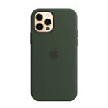 Силіконовий чохол Apple Silicone Case MagSafe Pistachio (MK003) для iPhone 12 | 12 Pro MK023 фото 4