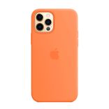 Силіконовий чохол Apple Silicone Case MagSafe Kumquat (MHKY3) для iPhone 12 | 12 Pro MK023 фото 8