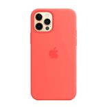 Силіконовий чохол Apple Silicone Case MagSafe Kumquat (MHKY3) для iPhone 12 | 12 Pro MK023 фото 7