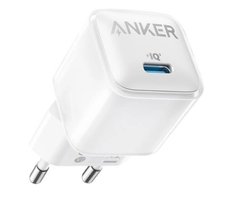 Мережевий зарядний пристрій Anker PowerPort 512 Nano 20W USB-C White (A2346G21) A2346G21 фото