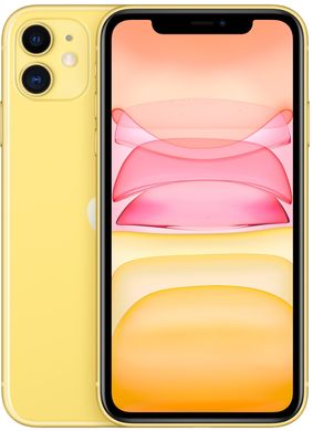 Apple iPhone 11 64Gb Yellow Dual SIM 493722317 фото