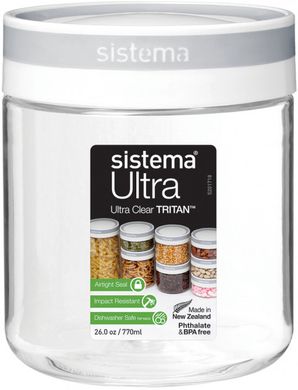 Емкость для хранения сыпучих продуктов Sistema Ultra 0.77 л (51350) 51350 фото