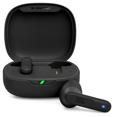 Навушники JBL WAVE FLEX Чорні (JBLWFLEXBLK) JBLWFLEXBLK фото