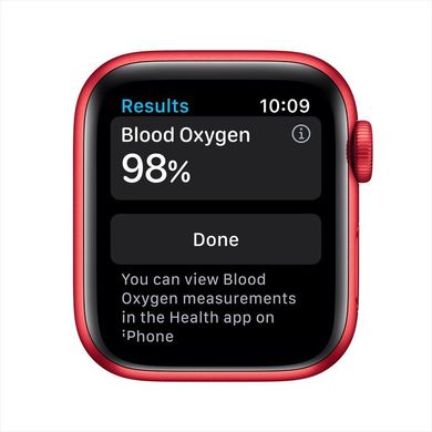 Apple Watch Series 6 44mm PRODUCT(RED) Aluminum Case with Red Sport Band M00M3 M00M3 фото