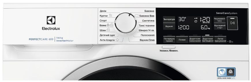 Пральна машина ELECTROLUX EW6SM326SU EW6SM326SU фото