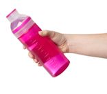 Пляшка для води роз'ємна 0,7 л рожева 840-3 pink фото 3