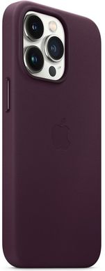 Чехол iPhone 13 Pro Leather Case with MagSafe (Dark Cherry) MM1A3ZE/A MM1A3ZE/A фото