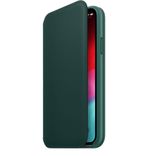Leather Folio for iPhone XS Max - Forest Green 8976533 фото 3