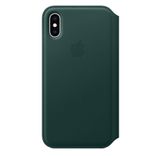 Leather Folio for iPhone XS Max - Forest Green 8976533 фото 1