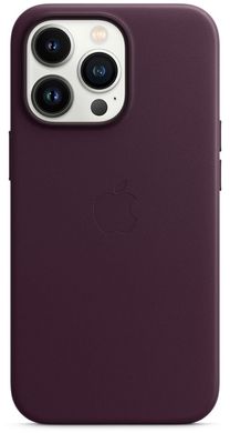 Чохол iPhone 13 Pro Leather Case with MagSafe (Dark Cherry) MM1A3ZE/A MM1A3ZE/A фото