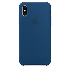 Silicone Case for iPhone XS - Blue Horizon