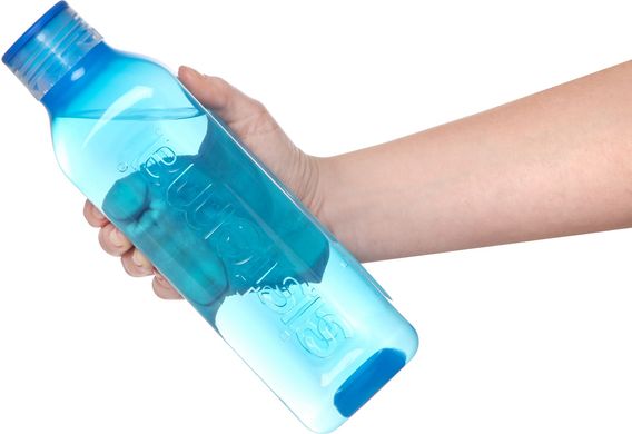 Пляшка для води 1 л Блакитна 890-1 blue фото